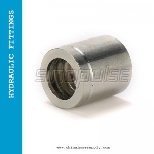 Non-Skive Multi-Purpose Hydraulic Hose Ferrule for both SAE100 R1AT and R2AT hose/Hose Collar/Hose sleeve 03310