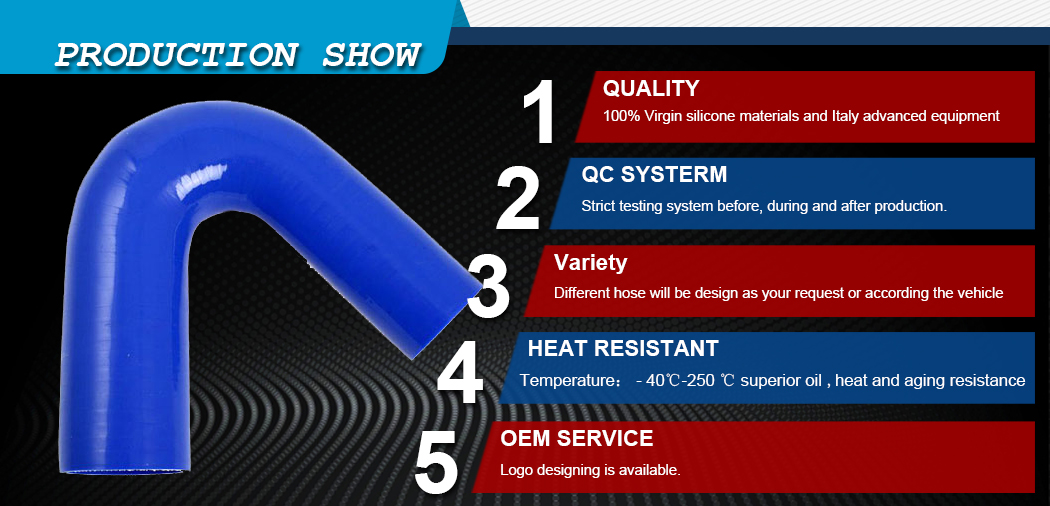 135 degrees elbow reducer silicone hose product show-1