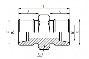 1C- Metric Male 24° L.T.