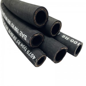 Brake Fluid Resistant Hydraulic Oil Hose SAE100 R3