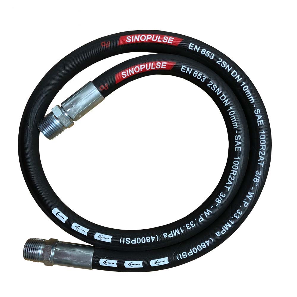 factory Outlets for Spiral Rubber Hydraulic Hose -
 Hydraulic Hose DIN EN853 2SN/SAE100 R2AT – Sinopulse