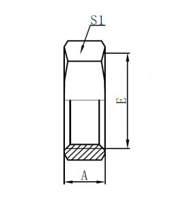 8C-Metric Lock Nut