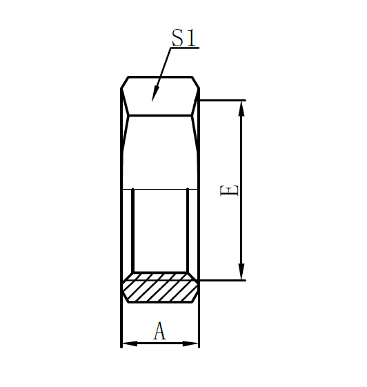 8C-Metric Lock Nut
