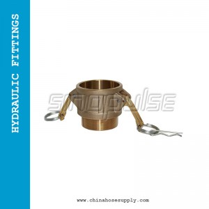 Brass Camlock Coupling Type B female camlock end and a male pipe thread(NPT & BSPT)
