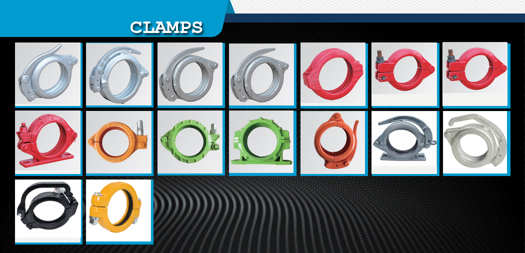 CONCRETE HOSE CLAMPS