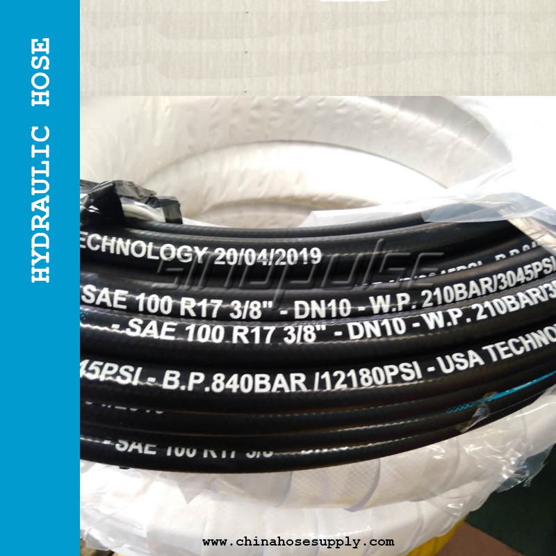 More Flexible Hydraulic Hose SAE100 R17