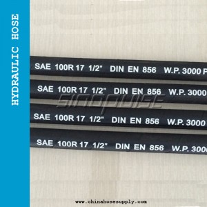 More Flexible Hydraulic Hose SAE100 R17