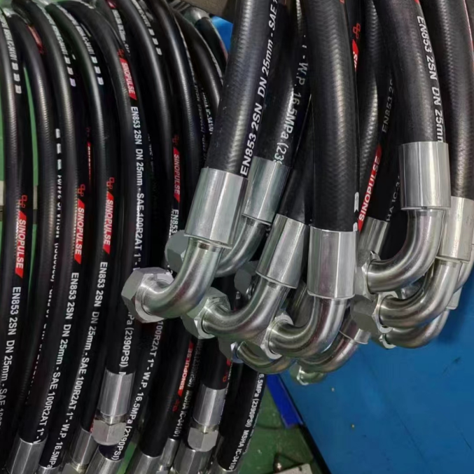 Sinopulse offer professional hydraulic hose assembly service