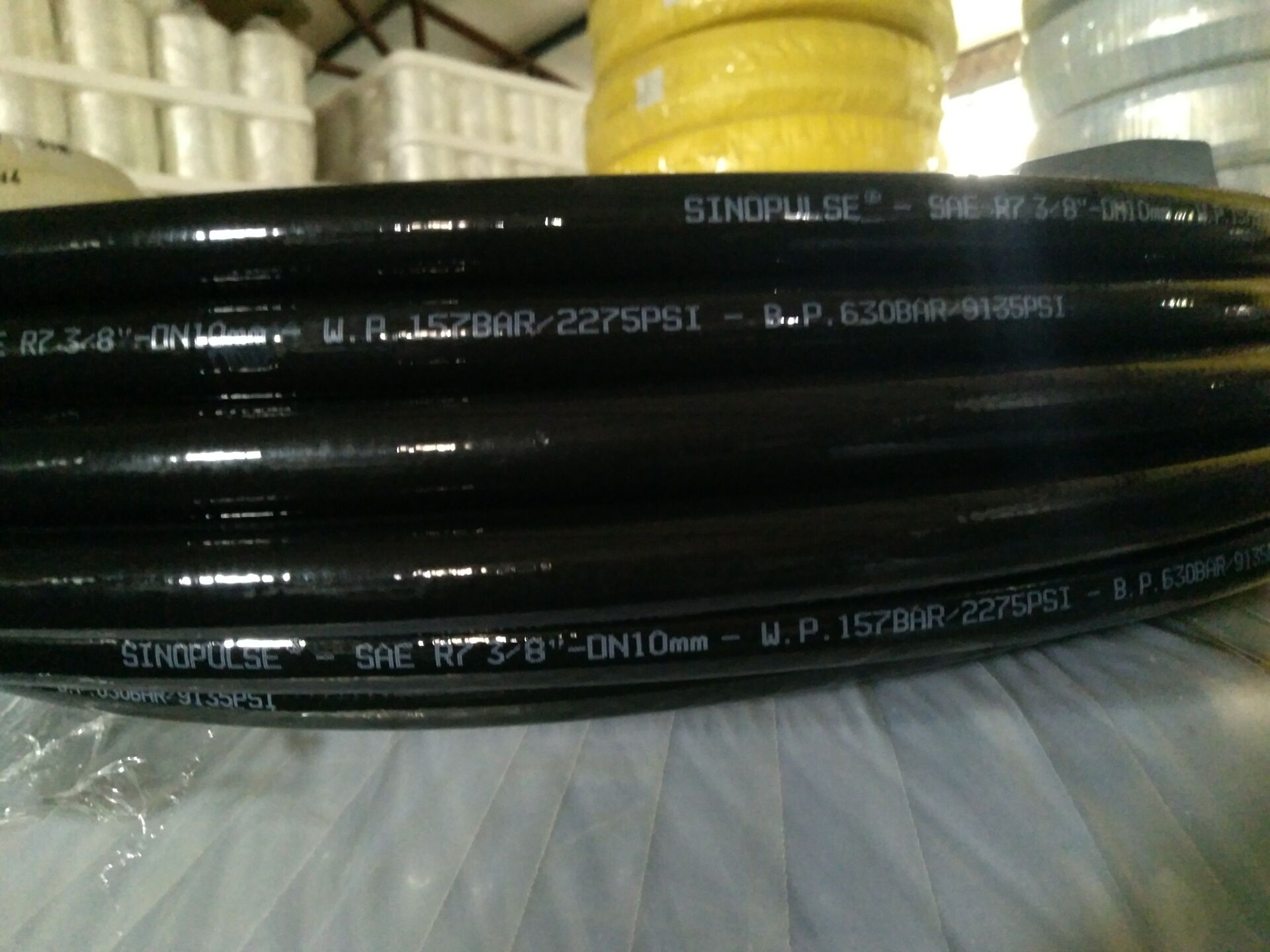 High Temp. Hydraulic Hose SAE100 R7(Non-Conductive & Double Line)