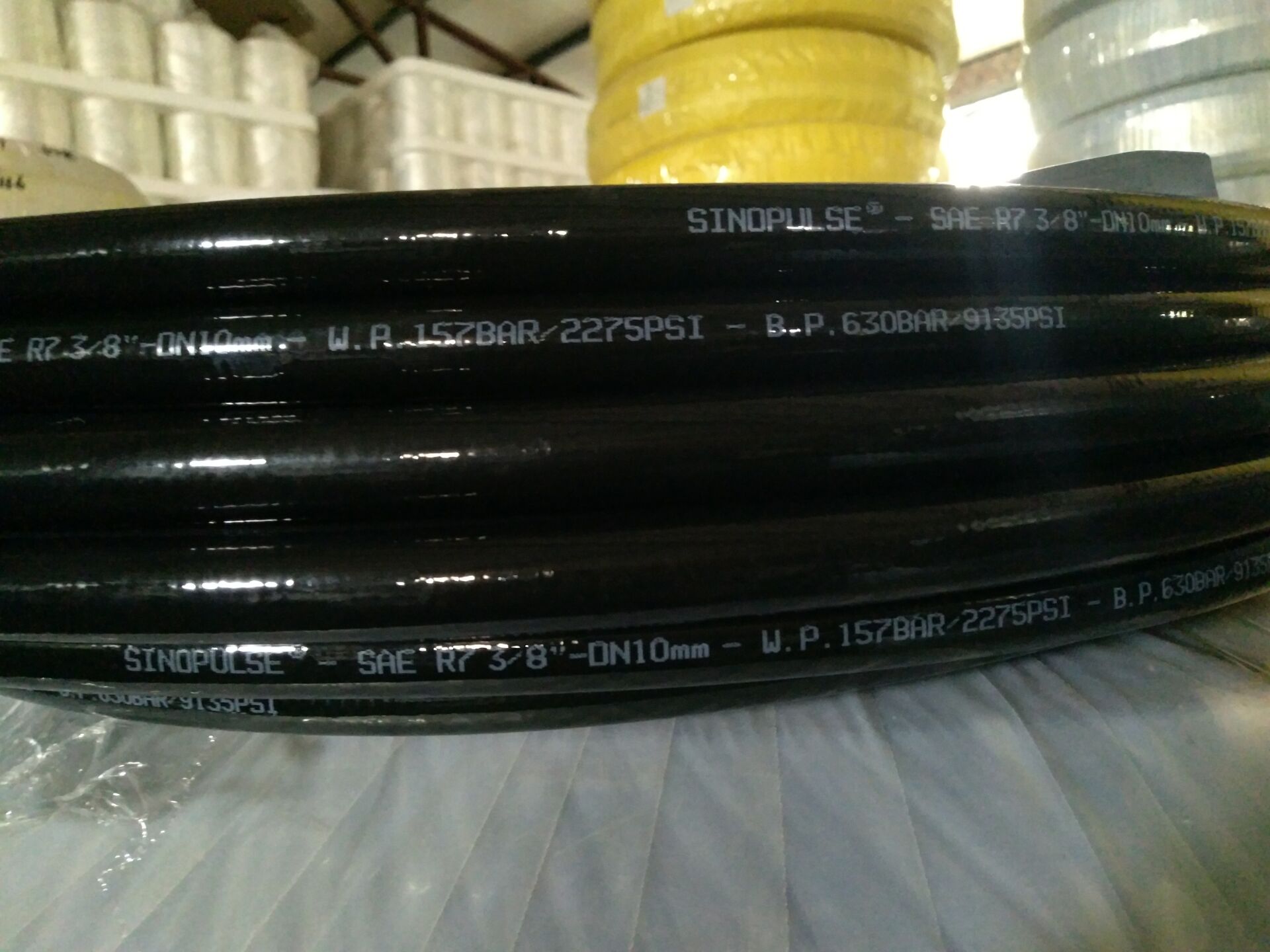 Low Pressure Brake Fluid Resistant Oil Hydraulic Hose SAE100 R7 (Steel Wire)