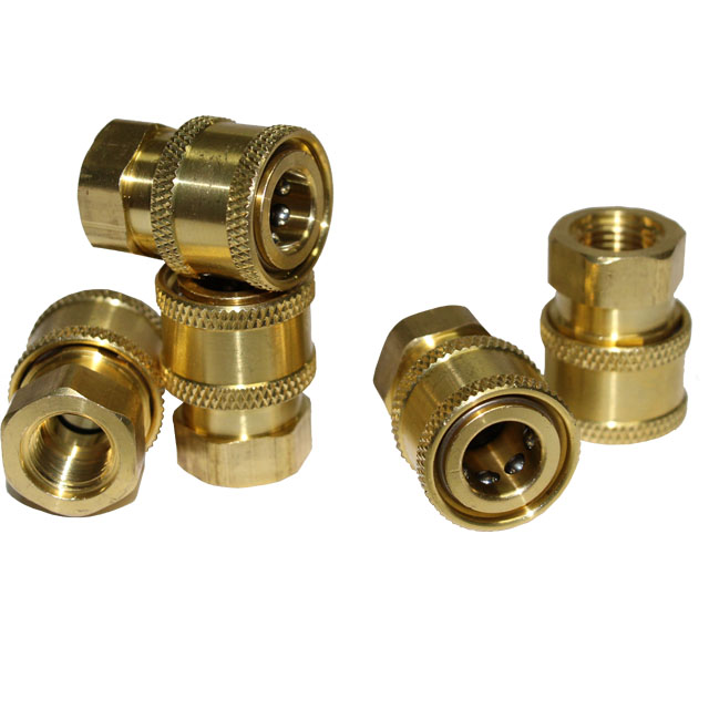 High pressure washer hydraulic hose fittings