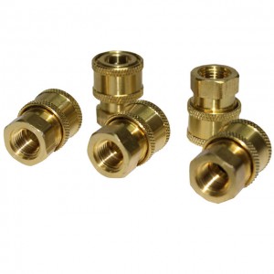 High pressure washer hydraulic hose fittings