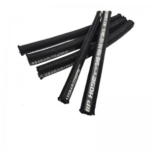 Steel Wire Reinforced Hydraulic Hose SAE100 R5 Textile Braided Cover