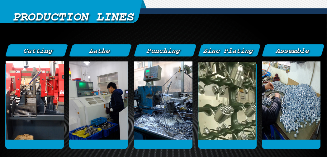 hydraulic fittings -PRODUCTION LINE-1