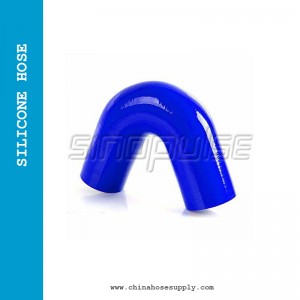High Pressure High Temperature Silicone 135 Degrees Elbow Hose SAEJ20