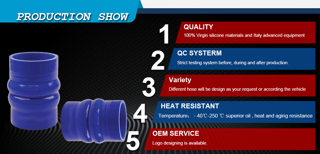 silicone hump hose product show-1