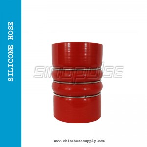High Temperature Resistant Silicone Hump Hose With Rings SAE J20